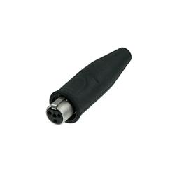 7613187014789 REAN TINY XLR 4 pin female cable connector black/gold